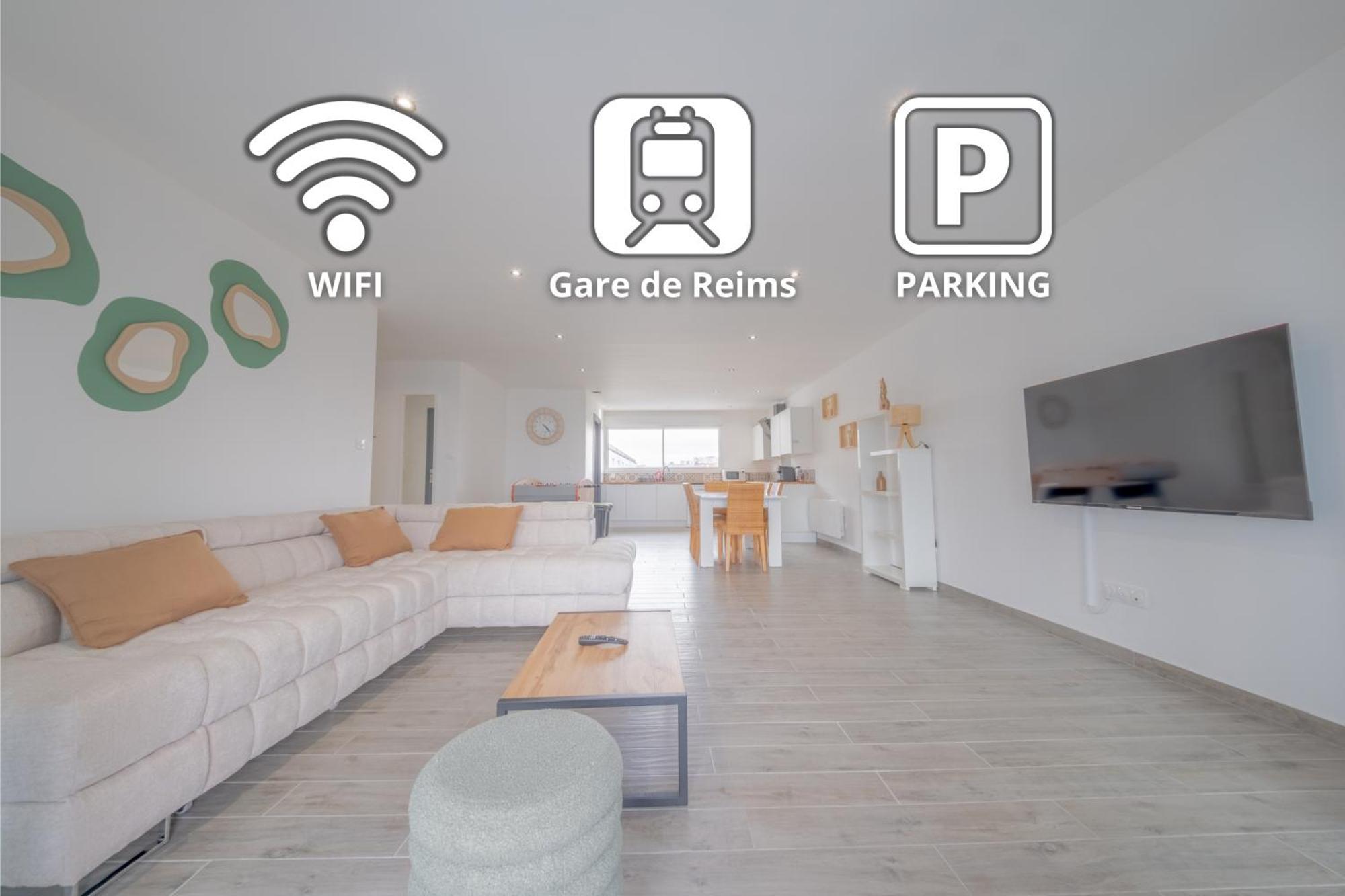 兰斯Le Trianon - Parking Prive公寓 外观 照片